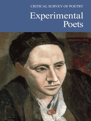 cover image of Critical Survey of Poetry: Experimental Poets